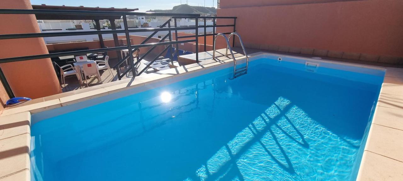 Homes Of Spain, Apartamentos Paraiso Vera Playa, Ed Tahiti, Atico F De 2 Dormitorios Con Piscina Privada En Solarium Y Barbacoa, Pie De Playa ภายนอก รูปภาพ