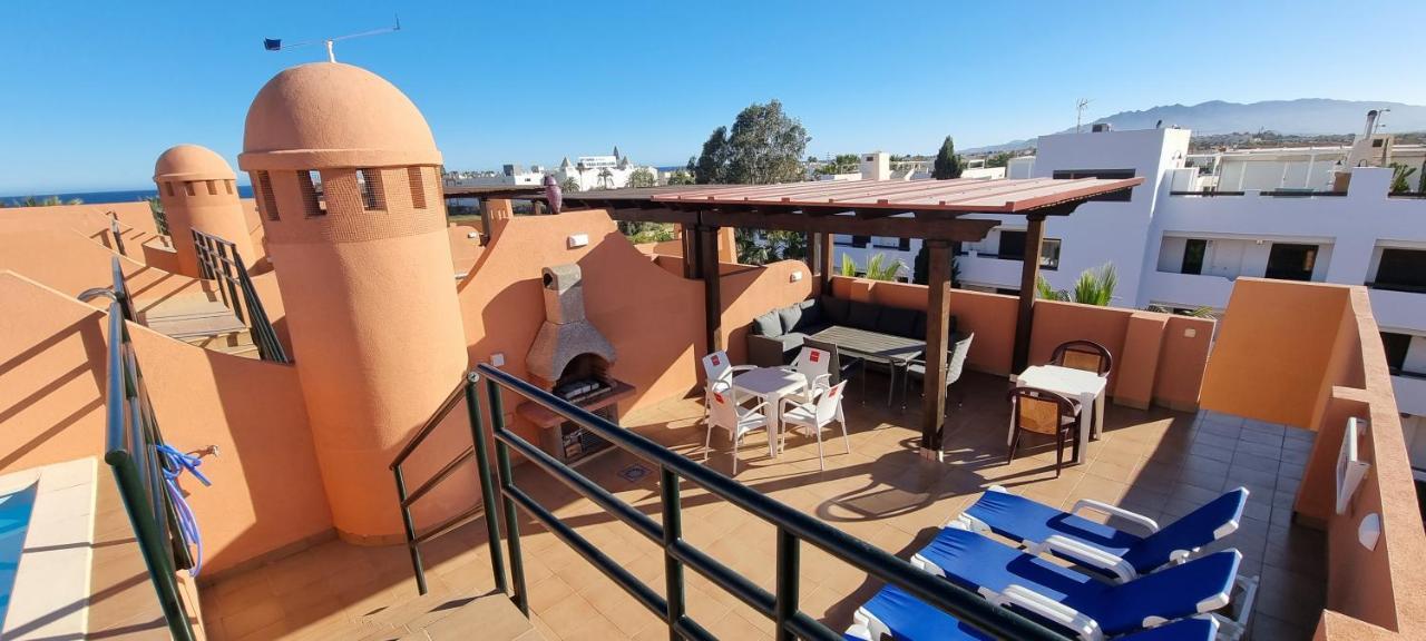 Homes Of Spain, Apartamentos Paraiso Vera Playa, Ed Tahiti, Atico F De 2 Dormitorios Con Piscina Privada En Solarium Y Barbacoa, Pie De Playa ภายนอก รูปภาพ