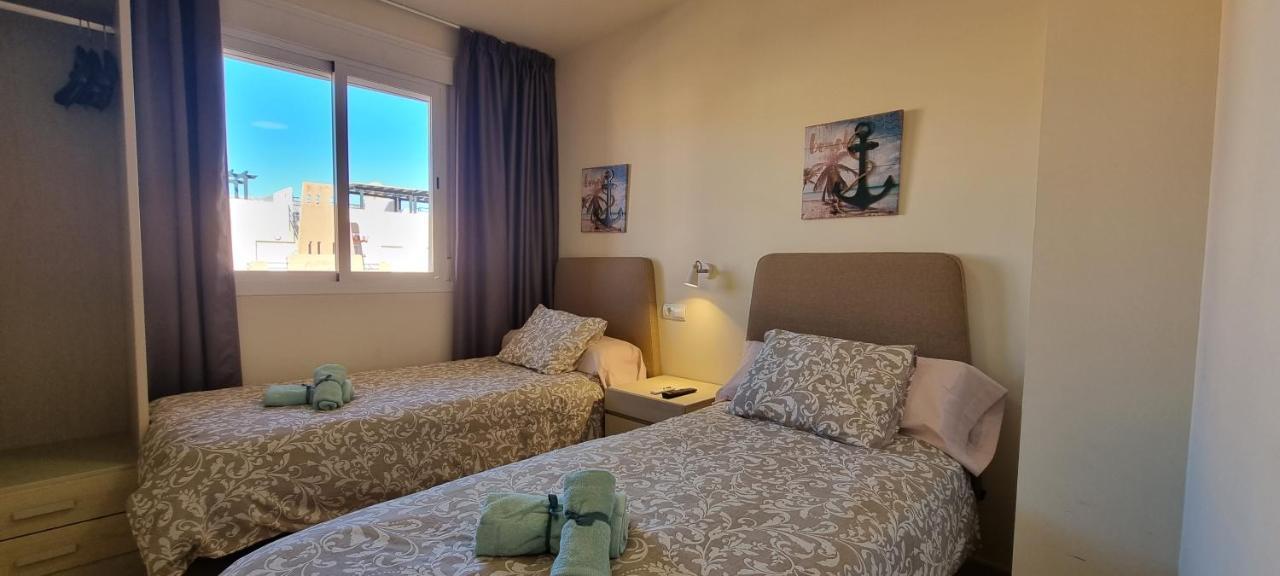 Homes Of Spain, Apartamentos Paraiso Vera Playa, Ed Tahiti, Atico F De 2 Dormitorios Con Piscina Privada En Solarium Y Barbacoa, Pie De Playa ภายนอก รูปภาพ