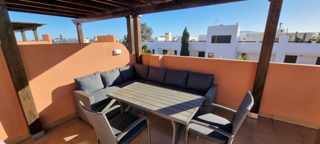 Homes Of Spain, Apartamentos Paraiso Vera Playa, Ed Tahiti, Atico F De 2 Dormitorios Con Piscina Privada En Solarium Y Barbacoa, Pie De Playa ภายนอก รูปภาพ