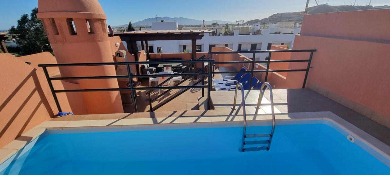 Homes Of Spain, Apartamentos Paraiso Vera Playa, Ed Tahiti, Atico F De 2 Dormitorios Con Piscina Privada En Solarium Y Barbacoa, Pie De Playa ภายนอก รูปภาพ